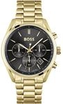 BOSS Herren 44 mm Chronograph Quarz Uhr Champion Kollektion mit Schwarzem...