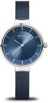 BERING Damen Uhr Solar Movement - Solar Collection mit Edelstahl und Saphirglas