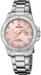 Festina Damen Uhr Analog Edelstahl 316L Silber - Quarzwerk - Mineralglas