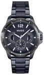 HUGO Multi Zifferblatt Quarz Uhr f&uuml;r Herren Kollektion #Sport mit Blaues