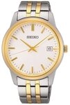 Seiko Herren-Uhr Quarz Edelstahl mit Edelstahlband SUR402P1
