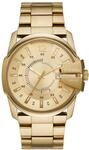 Diesel Herrenuhr Master Chief, DreizeigerDatumswerk, 45 mm goldenes Edelstahlgeh&auml;use