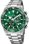 JAGUAR J861/4 Executive Collection 43,5 mm gr&uuml;ne Uhr mit Stahlarmband f&uuml;r Herren