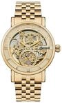 Ingersoll The Herald Herren-Automatikuhr, 40 mm, mit skelettiertem Zifferblatt und