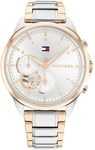 Tommy Hilfiger Multi Zifferblatt Quarz Uhr f&uuml;r Damen mit Zweifarbiges