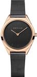 BERING Damen und Herren Uhr Quarz Movement - Ultra Slim Collection mit Edelstahl und