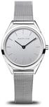 BERING Unisex Uhr Quarz Movement - Ultra Slim Collection mit Edelstahl und Saphirglas