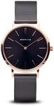 BERING Damen Uhr Quarz Movement - Classic Collection mit Edelstahl und Saphirglas