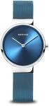 BERING Damen Uhr Quarz Movement - Classic Collection mit Edelstahl und Saphirglas