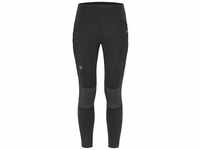 Fjallraven, Abisko Trekking Tights Pro, Leggings, Schwarz-Eisengrau, S, Frau