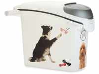 CURVER Futterbehälter für Hunde – 6 kg/15 l – luftdichte Aufbewahrung...