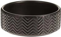 Trixie Napf, Keramik, 0,4 L/&Oslash; 13 cm, Schwarz - 25020