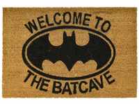DC Comics Batman Kokos Fußmatte, (Welcome to The Batcave Design) 40cm x 60cm -