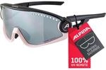 ALPINA 5W1NG - Verspiegelte und Bruchsichere Sport- & Fahrradbrille Mit 100%