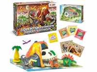 CRAZE DINOREX Adventskalender Kinder - Dino Spielzeug Adventskalender mit...