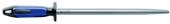 F. DICK Fleischerstahl 30 cm (Griff blau/schwarz, Wetzstahl rund mit 2 K-Griff,