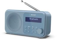 SHARP DR-P420(BL) Tragbares DAB+ Radio mit Bluetooth 5.0, DAB+/FM, USB- oder