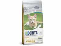 BOZITA Kitten Getreidefrei Hühnchen - Trockenfutter für Kitten, junge Katzen...