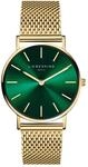 LIEBESKIND Berlin Damen Analog Quarz Armbanduhr mit Edelstahlarmband LT-0210-MQ