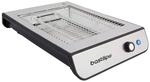 Bastilipo Flacher Toaster aus Edelstahl, 680 W, 2 Widerst&auml;nde, digitaler Timer,