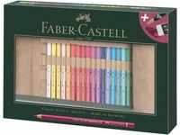 Faber-Castell 110030 - Farbstift Polychromos, 30-teiliges Buntstifte Set mit