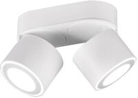 Trio Leuchten LED Deckeneinbau u. Aufbauleuchte Taurus 652910231, Metall Wei&szlig;...