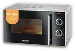 SEVERIN 2-in-1 Mikrowelle mit Grill 700 W, Grillofen mit 9 Automatikprogrammen,