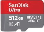 SanDisk Ultra Android microSDXC UHS-I Speicherkarte 512 GB + Adapter (F&uuml;r