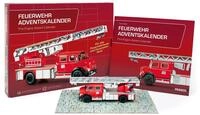 FRANZIS 67206 - Feuerwehr Adventskalender, Metall Modellbausatz des Mercedes-Benz