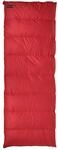 Lowland Outdoor Companion Economy Daunen Deckenschlafs&auml;cke, Rot, 210x80 cm