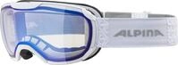 ALPINA PHEOS S V Skibrille, white gloss, One Size