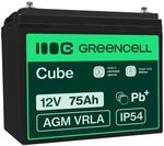 Green Cell AGM 12V 75Ah Akku VRLA Blei-Batterie Bleiakku Ersatzakku Akkubatterie