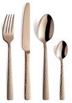 Amefa PVD Besteck Set Felicity, Rose, 24-teiliges Essbesteck Set, F&uuml;r 6 Personen,