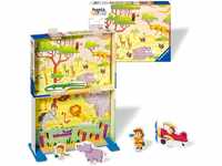 Ravensburger Kinderpuzzle Puzzle&Play 05594 - Safari-Zeit - 2x24 Teile Puzzle...