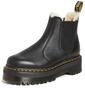 Dr. Martens Herren 2976 Quad Fl Boots, Schwarz Silber, 39 EU
