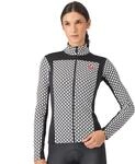 Castelli 4521530-101 SFIDA 2 Jersey FZ Sweatshirt Damen Black/White Gr&ouml;&szlig;e L