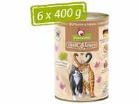 GranataPet Delicatessen Truthahn & Fasan, 6 x 400 g, Nassfutter für Katzen,