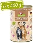 GranataPet DeliCatessen Truthahn & Fasan, Nassfutter f&uuml;r Katzen, Katzenfutter...