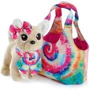 Simba 105890008 - Chichi Love Batik Style, Pl&uuml;schhund, Chihuahua, 20cm, Tasche...