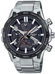 Casio Herren Solar Armbanduhr, 55.60mm Geh&auml;usegr&ouml;&Atilde;&Yuml;e mit schwarz analog