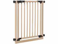 Safety 1st Essential Wooden Gate, Ausziehbares Schutzgitter, Klemmgitter für