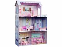 Teamson Kids Doll's House, Holz, Rosa