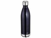 cilio ELEGANTE Trinkflasche Edelstahl schwarz, 750ml, auslaufsicher,...