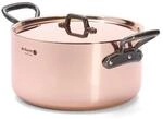 De Buyer 6466.24 Bratentopf Mit Deckel 24Cm