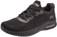 Skechers Damen 117378Sneaker, Schwarzer Strick, 39 EU