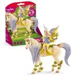 SCHLEICH BAYALA | Sera mit Bl&uuml;ten-Einhorn 70565 | mit Bl&uuml;te | detailgetreue Figuren