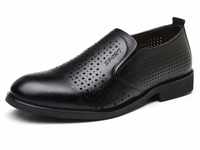SYktcjgs Modische Oxford-Schuhe für Herren, formelle Schuhe, Slip-On-Stil,