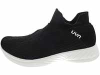 UYN Herren Free Flow Metal Sneaker, Black, 46 EU
