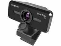 Creative Live! Cam Sync V3 2K-QHD-USB-Webcam mit 4-fachem Digitalzoom und...