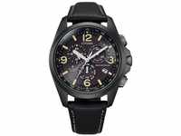 Citizen Herren Analog Solar Uhr mit Leder Armband CB5925-15E